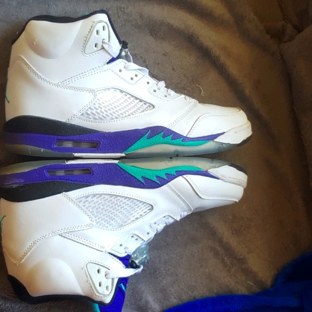 Retro Jordan 5 Grapes Men's size 13